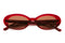 The Sweet Leaf / Crystal Black Cherry Bio & Amber Lens